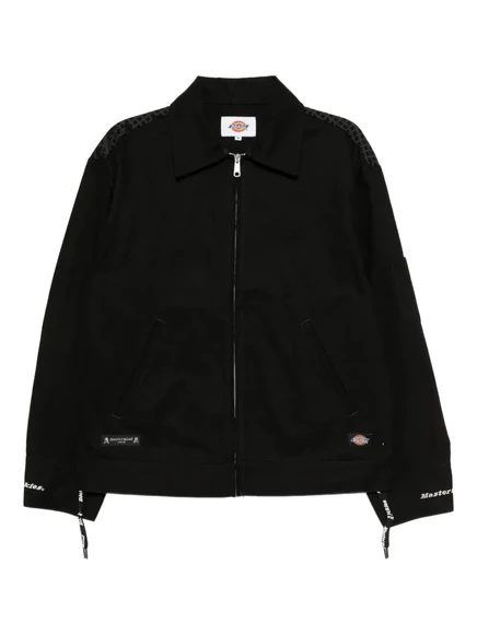 Мужская куртка Mastermind Japan x Dickies с принтом, черная