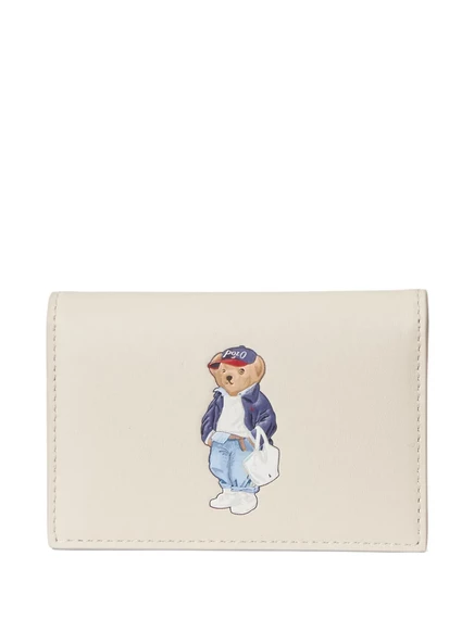 Женский кошелек Polo Ralph Lauren Polo Bear, кремовый