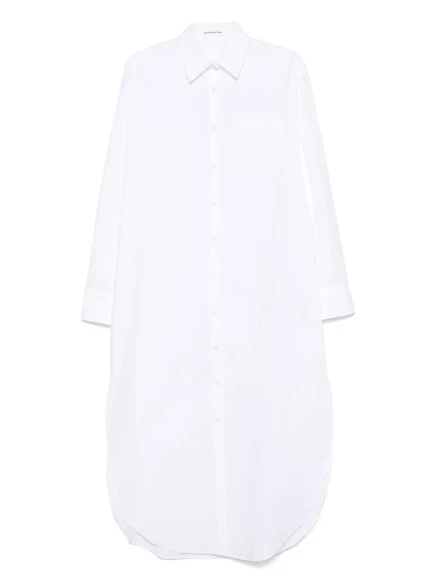 Платье-рубашка миди от Frankie Shop Helena white