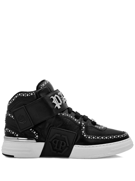 Полувысокие кеды Philipp Plein Gothic Plein, черные