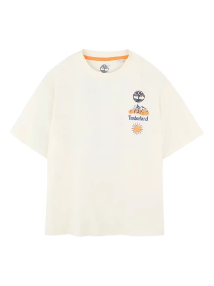 Футболка для мальчиков Timberland Kids, кремовая