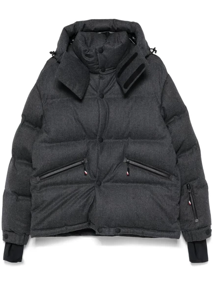 Мужская лыжная куртка Moncler Grenoble Krun, серая