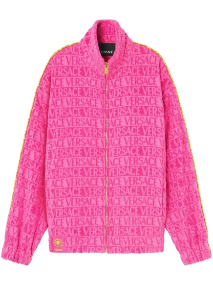 Унисекс свитшот Versace I Love Baroque, фуксия
