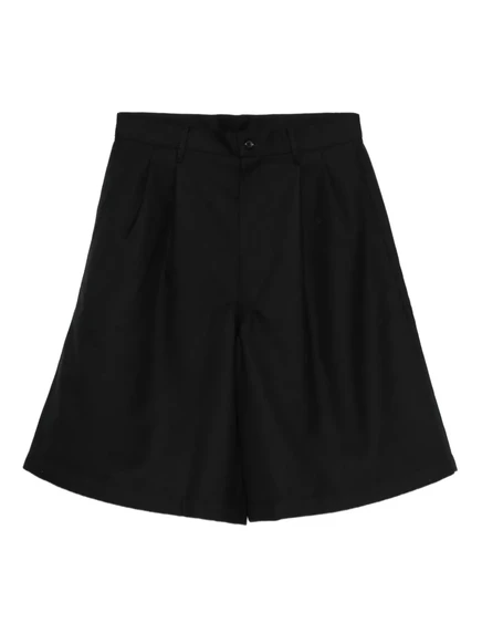 Мужские шорты COMME des GARONS SHIRT плиссированные, черные