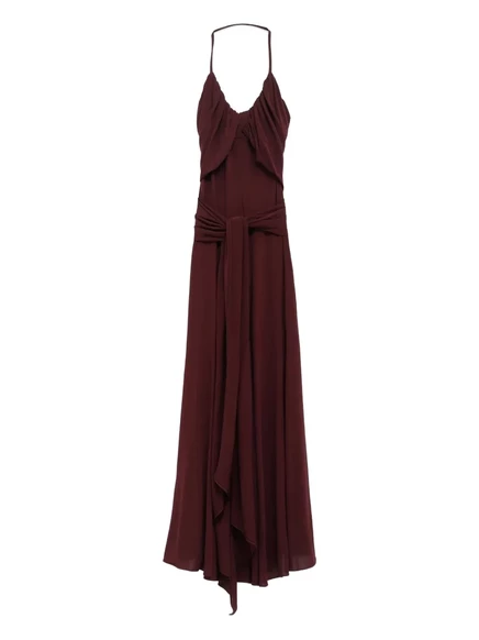 Платье без рукавов от Alaïa red