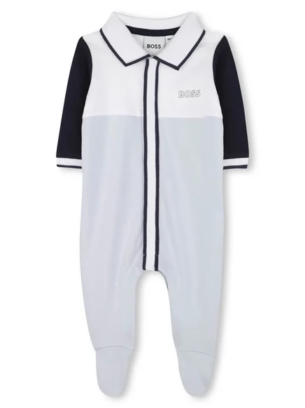 Пижама для мальчиков Boss Kidswear синяя/белая