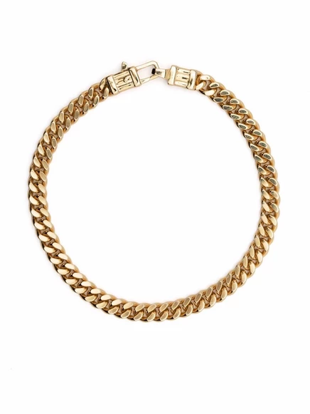 Браслет Tom Wood curb L gold
