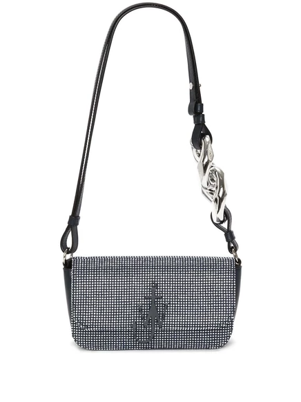Сумка через плечо с якорной цепочкой JW Anderson blue