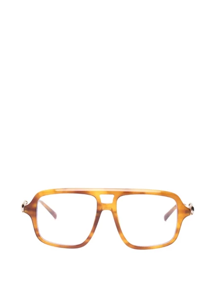 Очки пилотной формы Gucci Eyewear, коричневые