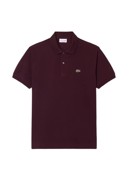 Мужское поло Lacoste, бордовое