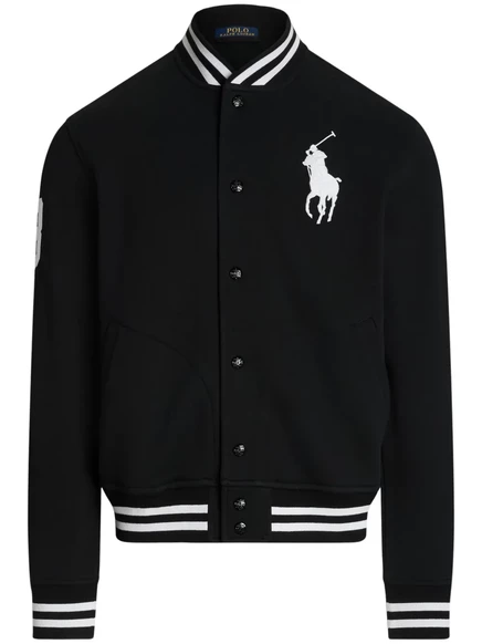 Мужская флисовая куртка Polo Ralph Lauren, черная