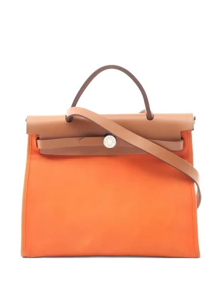 Женская сумка-тоут HermsPre-Owned Herbag Zip PM, оранжевая