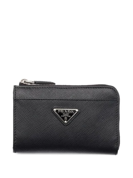 Мужская ключница Prada на молнии, черная
