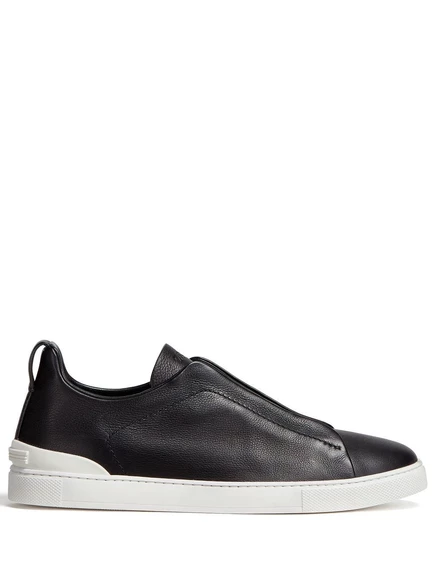 Мужские кроссовки Zegna Triple Stitch Secondskin, черные