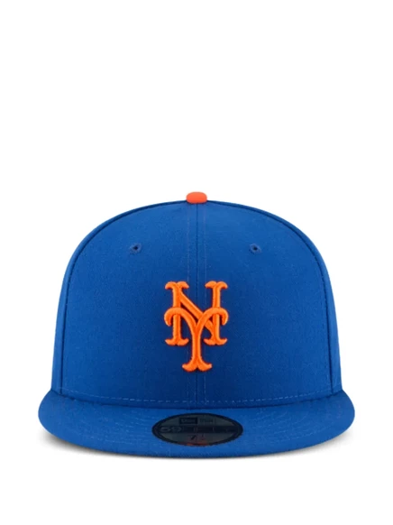 Мужская кепка New Era 59FIFTY New York Mets 60th, синяя