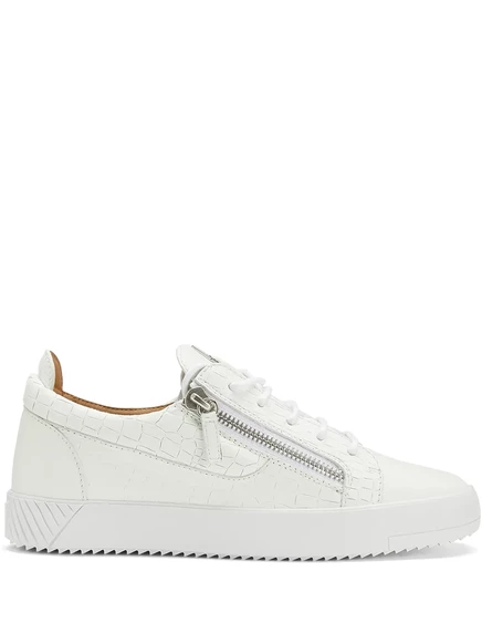 Кроссовки с низким верхом от Giuseppe Zanotti Frankie white