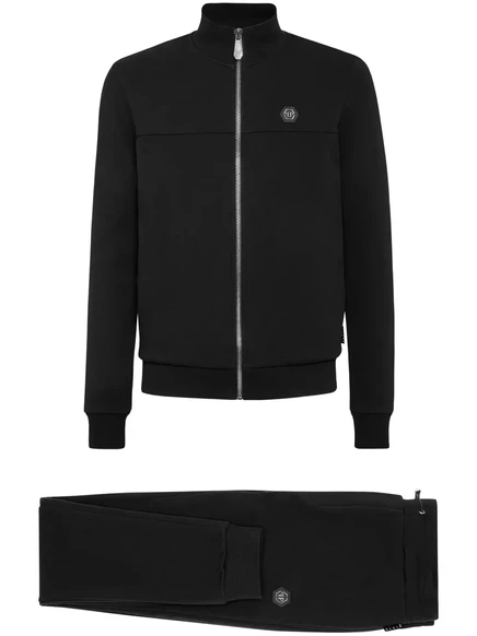Мужской спортивный костюм philipp plein gothic, черный