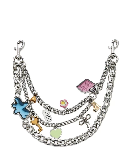 Женский ремень для сумки Marc Jacobs The Sticker, серый