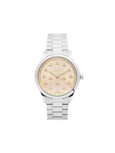 Женские часы Gucci G-Timeless 32 мм, золотистые