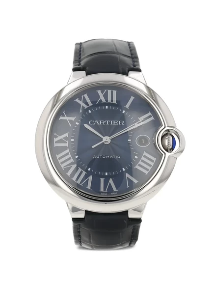 Мужские часы Cartier Ballon Bleu 42 мм, синий циферблат