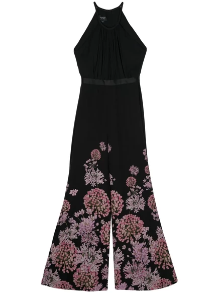 Шелковый комбинезон Giambattista Valli Saint-Rémy black
