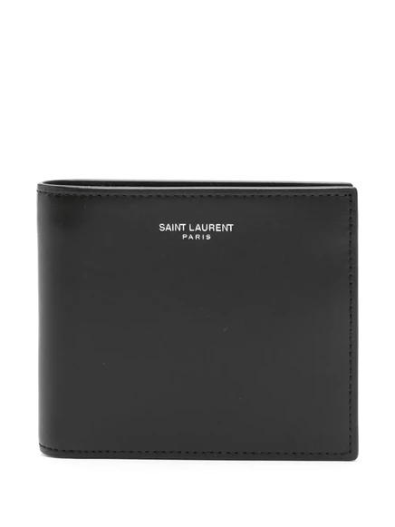 Мужской кошелек Saint Laurent East/West, черный