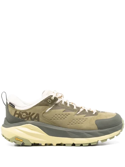Унисекс-кроссовки Hoka Kaha GTX, зелено-бежевые