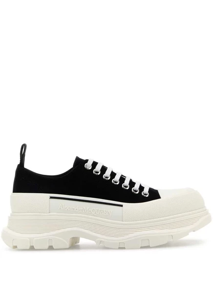 Женские кеды Alexander McQueen Tread Slick, черные