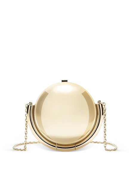 Женская сумка через плечо Furla Mini Sfera, золотистая