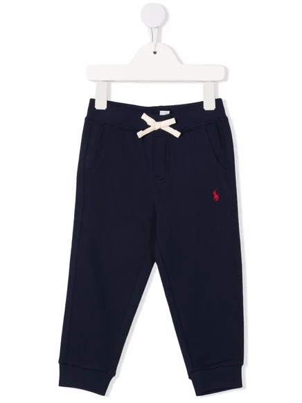 Детские брюки POLO RALPH LAUREN с вышивкой-пони blue
