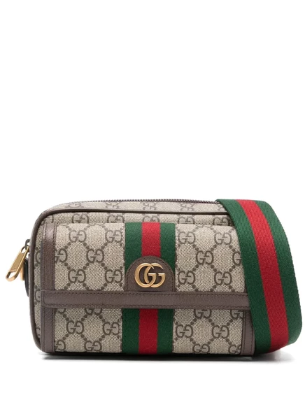 Мужская сумка через плечо Gucci Mini Ophidia GG, нейтральная
