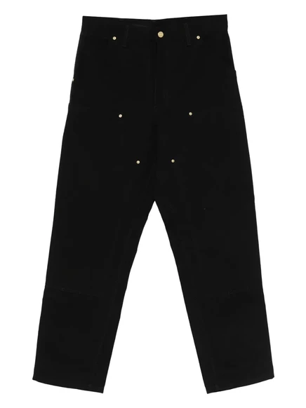 Мужские брюки Carhartt WIP Double Knee, черные