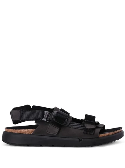 Мужские сандалии Birkenstock Shinjuku с логотипом, черные