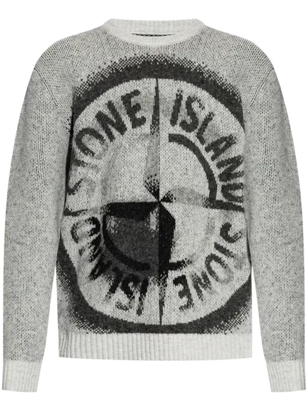 Джемпер с изображением компаса на Каменном острове grey
