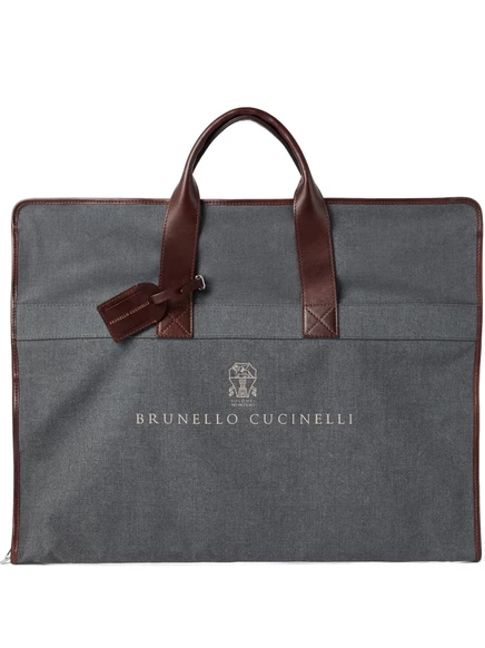 Чехол для костюма Brunello Cucinelli, темно-серый