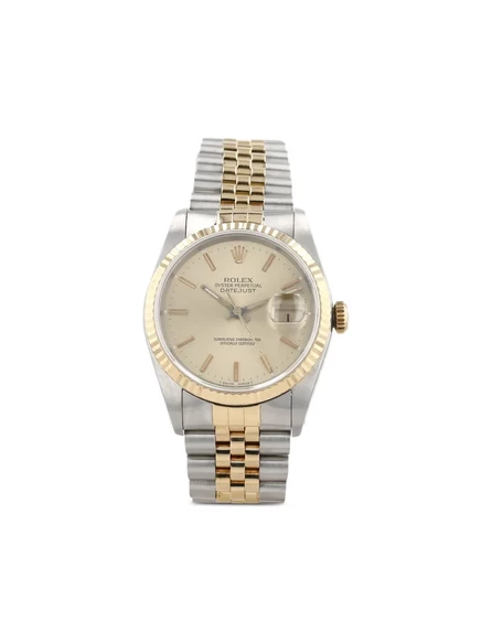 Часы Rolex Datejust 36 мм 1990-х, золотистые