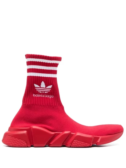 Женские кроссовки Balenciaga x Adidas Speed, красные