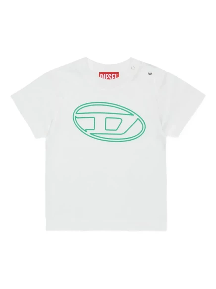 Футболка для младенцев Diesel Kids, белая