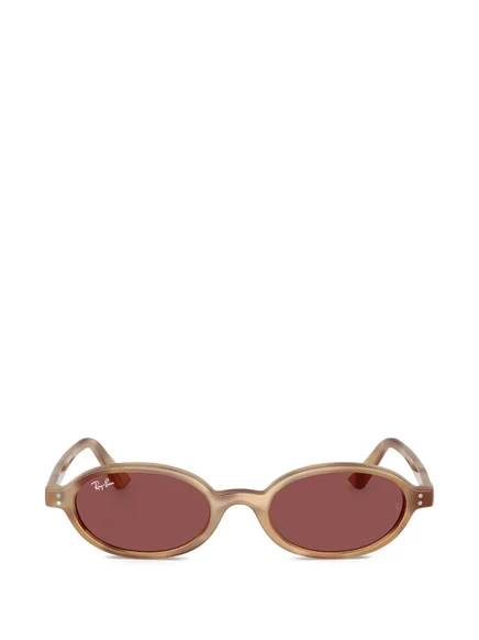 Солнцезащитные очки Ray-Ban Khal овальные, коричневые