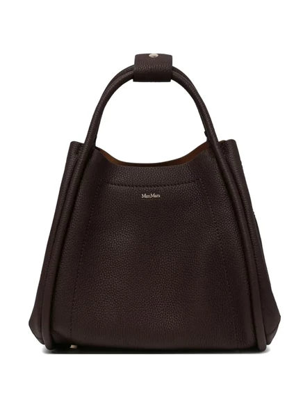 Женская сумка-тоут Max Mara текстурированная, коричневая