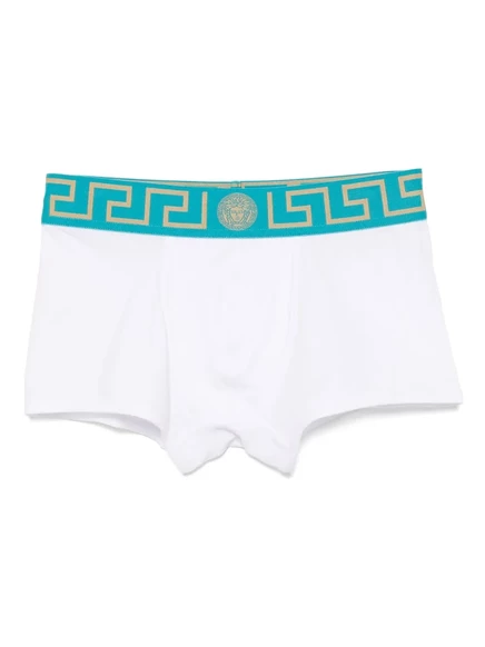 Мужские трусы Versace Greca border, белые
