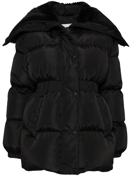 Женская пуховая куртка Moncler с гусиным пухом, черная