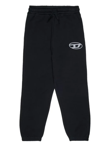 Спортивные брюки Diesel Kids из хлопка  black