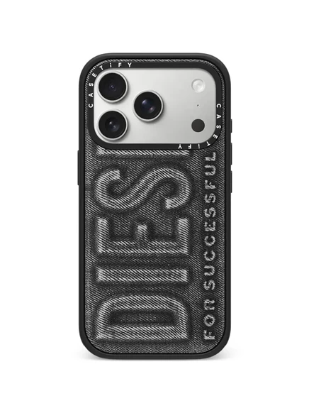 Чехол для iPhone 17 Pro Diesel x CASETiFY, черный