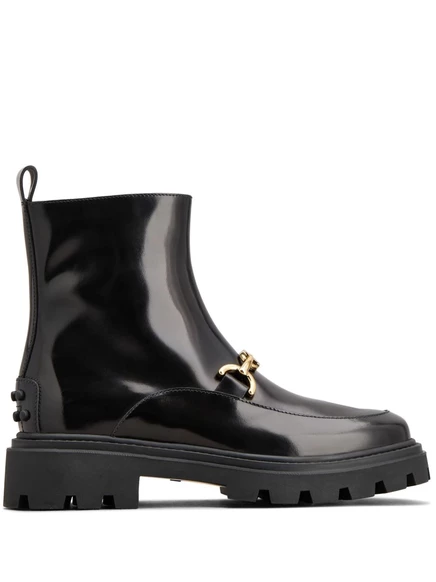 Женские ботильоны Tod's с логотипом, черные