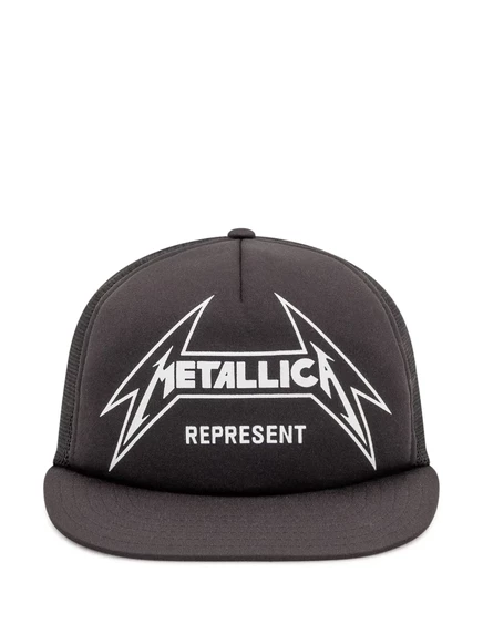 Мужская кепка Represent Metallica, черная