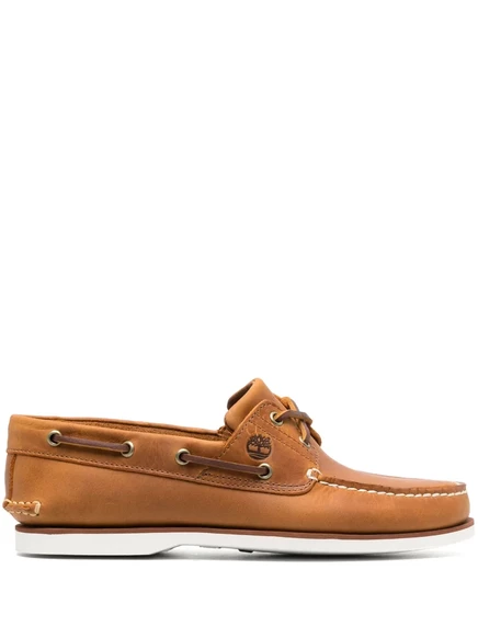 Мужские топсайдеры Timberland Classic кожаные, коричневые