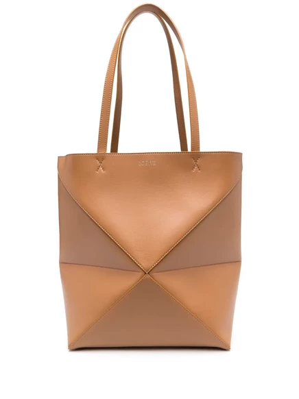 Сумка-тоут LOEWE medium Puzzle Fold brown