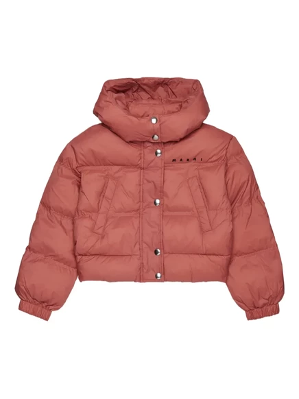 Куртка для девочек Marni Kids стеганая, розовая