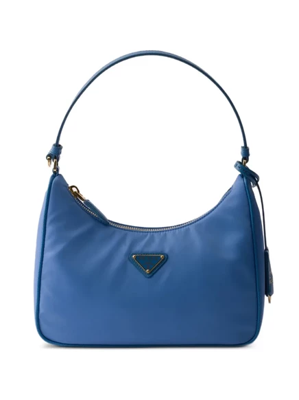 Женская сумка-тоут Prada Re-Edition 2005 мини, синяя